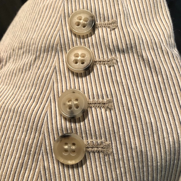 THEORY stretchy Seersucker blazer - Picture 7 of 8